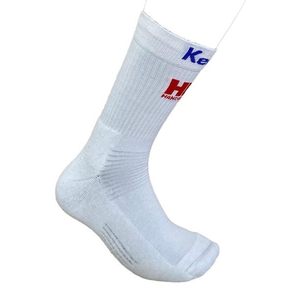 Skarpetki Kempa x HBS Team Classic. Białe skarpety Kempa, bez wzorów. Za 97.50 zł.