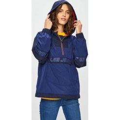 Lee - Kurtka. Niebieskie kurtki Lee, l, bez wzorów, z materiału, z kapturem. W wyprzedaży za 249.90 zł.