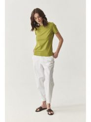 TATUUM Koszulka w kolorze zielonym rozmiar: S. Zielone bluzki Tatuum, s, bez wzorów, bez kołnierzyka, bez ramiączek. Za 91.34 zł.