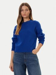 Vero Moda Sweter Gold Art 10332206 Niebieski Regular Fit. Niebieskie swetry Vero Moda, l, bez wzorów, z syntetyku, bez ramiączek. Za 179.99 zł.