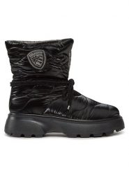 Blauer Śniegowce F3BLANCA02/DOW Czarny. Czarne trapery i śniegowce Blauer, z materiału. Za 799.99 zł.