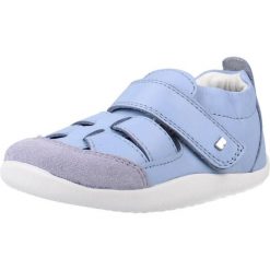 Sandały BOBUX BQ10667JE7LE SANDALIA MARIS Niebieski. Niebieskie sandały BOBUX, bez wzorów, ze skóry, sportowe, bez obcasa, bez zapięcia. Za 242.99 zł.