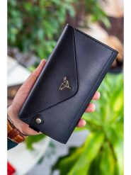 BAGmori Portfel w kolorze czarnym - 20 x 10 x 3 cm rozmiar: onesize. Czarne portfele BAGmori, bez wzorów, z materiału. Za 56.99 zł.