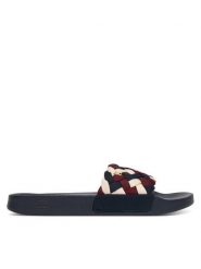 Tommy Hilfiger Klapki Th Braided Pool Slide FW0FW09203 Kolorowy. Klapki TOMMY HILFIGER, bez wzorów, z materiału, bez obcasa. Za 209.99 zł.