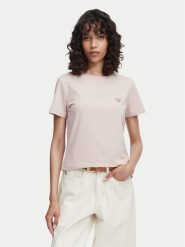 Guess T-Shirt V4YI09 J1314 Różowy jasny Regular Fit. Czerwone t-shirty Guess, l, z aplikacjami, z bawełny, bez kołnierzyka, bez ramiączek. Za 154.99 zł.