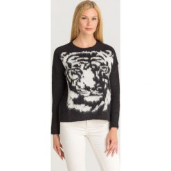 SWETER LIU JO. Czarne swetry Liu Jo, m, z aplikacjami, bez ramiączek. Za 989.00 zł.