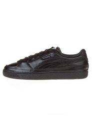 Puma Skórzane sneakersy "Rhuigi" w kolorze czarnym rozmiar: 40,5. Czarne trampki Puma, bez wzorów, bez zapięcia. Za 272.31 zł.