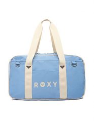 Roxy Torba weekendowa CWBEO-ROXY-M-003-09 Niebieski. Niebieskie torby podróżne Roxy, bez wzorów, z materiału. Za 149.99 zł.