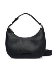 LOVE MOSCHINO Torebka JC4018PP1PLT000B Czarny. Czarne torebki klasyczne Love Moschino, bez wzorów, ze skóry, bez dodatków. Za 949.99 zł.