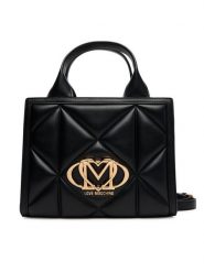 LOVE MOSCHINO Torebka JC4081PP1NLC0000 Czarny. Czarne torebki klasyczne Love Moschino, bez wzorów, ze skóry, bez dodatków. Za 1,039.00 zł.