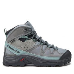 Trekkingi Salomon. Szare trekkingi Salomon, z gore-texu, trekkingowe. Za 669.99 zł.