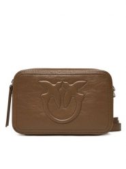 PINKO Torebka Carrie Camera Bag Classic PE 25 PLTT 104336 A26J Zielony. Zielone listonoszki Pinko, bez wzorów, ze skóry, bez dodatków. Za 1,159.00 zł.