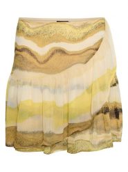 Soaked in Luxury Spódnica "Luciana" w kolorze żółtym rozmiar: XL. Żółte spódnice Soaked in Luxury, na co dzień, xl, bez wzorów, midi, proste. Za 118.84 zł.