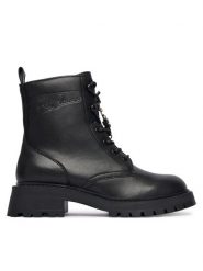 Pepe Jeans Trapery Stacy Play W PLS500022 Czarny. Czarne trapery i śniegowce Pepe Jeans, z jeansu. Za 669.99 zł.