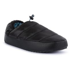 Trespass Pad - Kapcie unisex Czarne. Czarne obuwie domowe Trespass, bez wzorów, bez zapięcia. Za 317.99 zł.