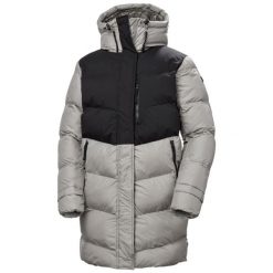 Damska kurtka puchowa Helly Hansen Explorer. Brązowe kurtki narciarskie Helly Hansen, bez wzorów, z puchu, bez kaptura, narciarskie. Za 1,299.00 zł.