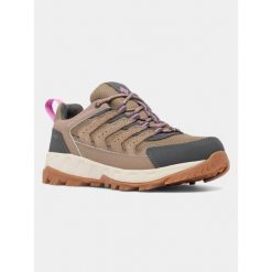 Buty turystyczne damskie Columbia Strata Trail Low Wp. Brązowe trekkingi Columbia, trekkingowe. Za 339.00 zł.