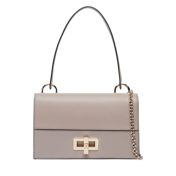 Torebka Furla. Szare torebki klasyczne Furla, bez wzorów, bez dodatków. Za 1,709.00 zł.