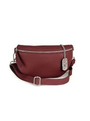 Anna Morellini Skórzana saszetka "Agnese" w kolorze brązowym - 23 x 15 x 1 cm rozmiar: onesize. Brązowe torby na ramię Anna Morellini, bez wzorów, z materiału, sportowe, przez ramię, bez dodatków. Za 165.99 zł.