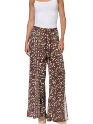 Heine Spodnie w kolorze czerwonobrązowym rozmiar: 44. Brązowe spodnie materiałowe Heine, bez wzorów, z materiału. Za 80.95 zł.