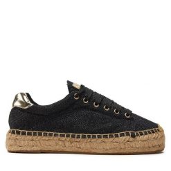 Espadryle REPLAY. Czarne espadryle Replay, bez wzorów, bez obcasa, bez zapięcia. Za 319.99 zł.
