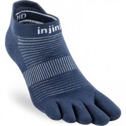 Skarpetki Injinji Lightweight No-Show. Szare skarpety Injinji, bez wzorów. Za 108.00 zł.