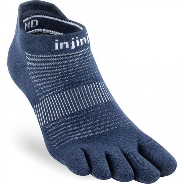 Skarpetki Injinji Lightweight No-Show. Szare skarpety Injinji, bez wzorów. Za 78.65 zł.