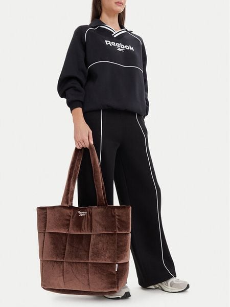 Reebok Torebka CWBEO-RBK-B-008-10 Brązowy. Brązowe shopper Reebok, bez wzorów, z materiału, bez dodatków. Za 149.99 zł.