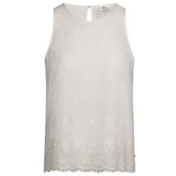 Trespass Zadie - Damski top bez rękawów na co dzień, biały. Czarne topy Trespass, bez wzorów, z materiału, bez kołnierzyka, bez ramiączek. Za 262.99 zł.