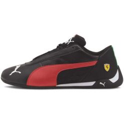 Adidasy Puma Sf R-Cat, Dla obu płci. Czarne obuwie sportowe Puma, ze skóry ekologicznej, bez zapięcia. W wyprzedaży za 390.00 zł.