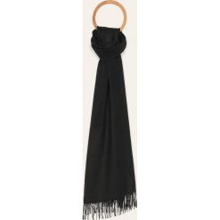 Answear - Szal. Czarne szaliki ANSWEAR, bez wzorów, z kaszmiru. W wyprzedaży za 39.90 zł.