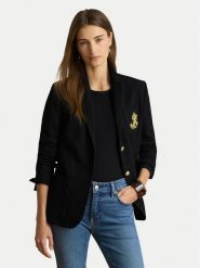 LAUREN RALPH LAUREN Marynarka Bullion 200797305500 Czarny Regular Fit. Czarne marynarki i żakiety Lauren Ralph Lauren, m, bez wzorów, z bawełny. Za 1,499.00 zł.