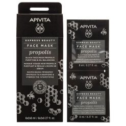 Apivita Express Beauty Czarny z propolisem Maseczki oczyszczające 16 ml. Maseczki apivita. Za 63.79 zł.