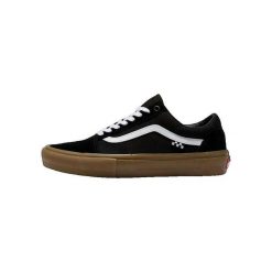 Buty Dorosły Vans Old Skool czarny. Czarne trampki Vans, bez wzorów, z materiału, bez zapięcia. W wyprzedaży za 368.60 zł.