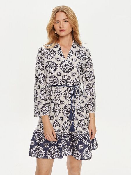 JDY Sukienka koszulowa Anna 15325610 Niebieski Regular Fit. Niebieskie sukienki JDY, xs, bez wzorów, z bawełny, bez kołnierzyka, bez ramiączek, koszulowe. Za 99.99 zł.