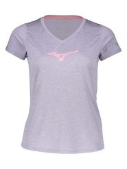 Mizuno Koszulka sportowa "Impulse Core" w kolorze lawendowym rozmiar: L. Różowe koszulki sportowe Mizuno, bez wzorów, z materiału, bez ramiączek, outdoorowe. Za 65.54 zł.