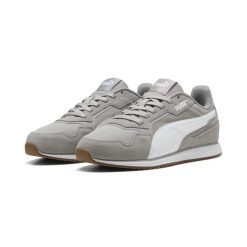 Sneakersy unisex Softride St Miler PUMA Gray Echo White Gum Beige. Białe obuwie sportowe Puma, bez zapięcia. Za 319.60 zł.