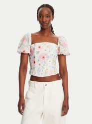 BARDOT Bluzka Sheyla Floral 59890TB Kolorowy Regular Fit. Bluzki Bardot, bez wzorów, bez kołnierzyka, bez ramiączek. Za 339.99 zł.