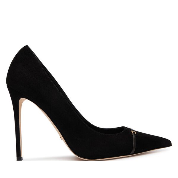 Szpilki Elisabetta Franchi. Czarne szpilki Elisabetta Franchi, bez wzorów, bez obcasa, na szpilce, bez zapięcia. Za 2,099.00 zł.