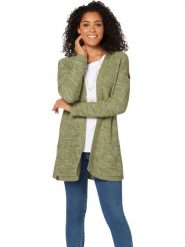 WITT WEIDEN Kardigan w kolorze zielonym rozmiar: 46. Zielone kardigany WITT WEIDEN, z aplikacjami, ze skóry. Za 30.99 zł.