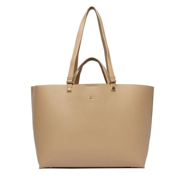 Torebka GINO ROSSI. Brązowe shopper Gino Rossi, bez wzorów, bez dodatków. Za 165.99 zł.