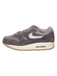 Nike Sportswear Skórzane sneakersy "Air Max 1 Premium" w kolorze szarym rozmiar: 37,5. Szare trampki Nike Sportswear, bez wzorów, bez zapięcia. Za 237.17 zł.