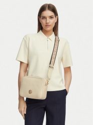 U.S. Polo Assn. Torebka BIUXT8580WVP Beżowy. Brązowe listonoszki U.S. Polo Assn., bez wzorów, ze skóry, bez dodatków. Za 124.99 zł.