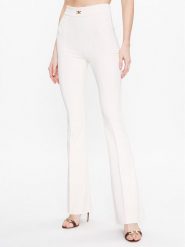 Elisabetta Franchi Spodnie materiałowe PA-054-31E2-V250 Écru Regular Fit. Spodnie materiałowe Elisabetta Franchi, bez wzorów, z materiału. Za 1,769.00 zł.