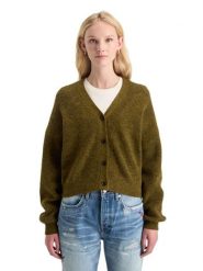 Scotch & Soda Kardigan w kolorze khaki rozmiar: M. Brązowe kardigany Scotch & Soda, m, bez wzorów, z wełny. Za 202.50 zł.