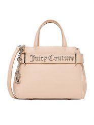 Juicy Couture Torebka CEO-BIJXT3090WVP Różowy. Czerwone torebki klasyczne Juicy Couture, bez wzorów, z materiału, bez dodatków. Za 349.99 zł.