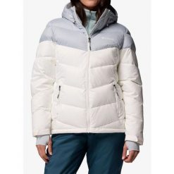 Kurtka damska Columbia Abbott Peak II Insulated Jacket - sea salt/cirrus grey M. Białe kurtki narciarskie Columbia, m, bez wzorów, bez kaptura, narciarskie. Za 646.79 zł.