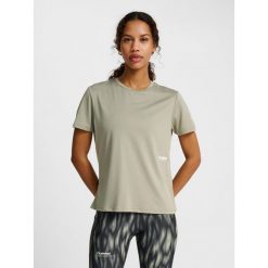 Damski jersey Hummel Pulse Workout. Szare koszulki sportowe Hummel, bez wzorów, z jersey, bez ramiączek, do piłki nożnej. Za 159.00 zł.