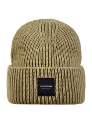 Icepeak Czapka beanie w kolorze beżowym rozmiar: onesize. Brązowe czapki Icepeak, bez wzorów, z materiału. Za 66.00 zł.