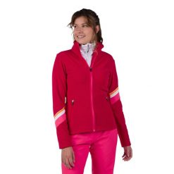 Bluza damska Rossignol Strawpile Fleece Fz. Czerwone bluzy Rossignol, na zimę, xs, bez wzorów, bez kaptura. Za 279.99 zł.